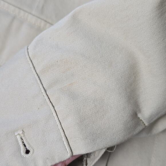 Piazza Sempione Women's Tan Utility Stand Collard Jacket Sz IT48 (826) - Picture 5 of 10